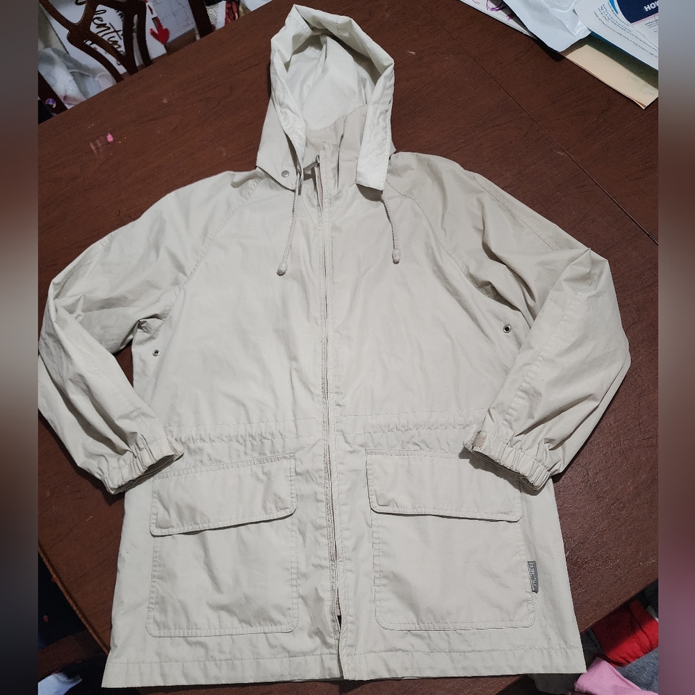 Pacific Trail Men's Beige Hooded Jacket